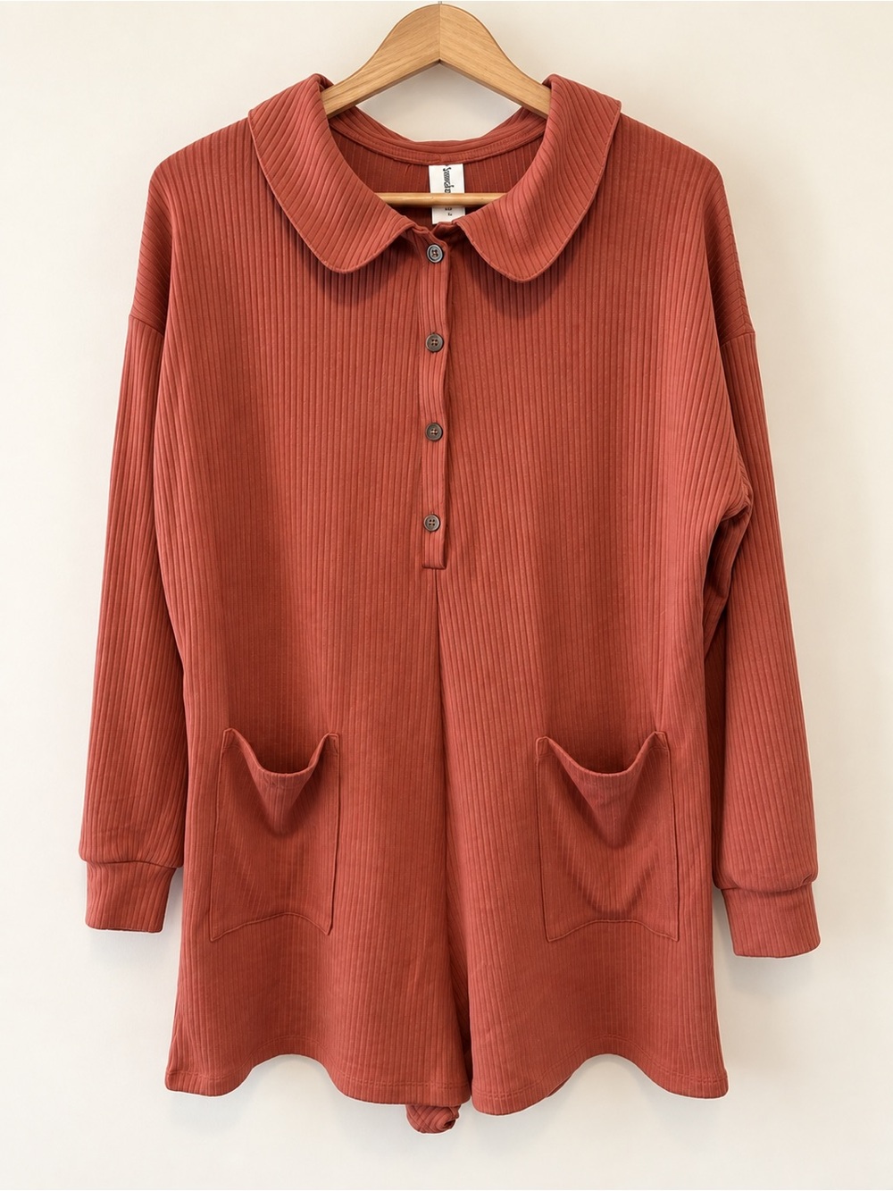 Smash + Tess x Jillian Harris Cottage Shorty Romper Desert Rose L NWT